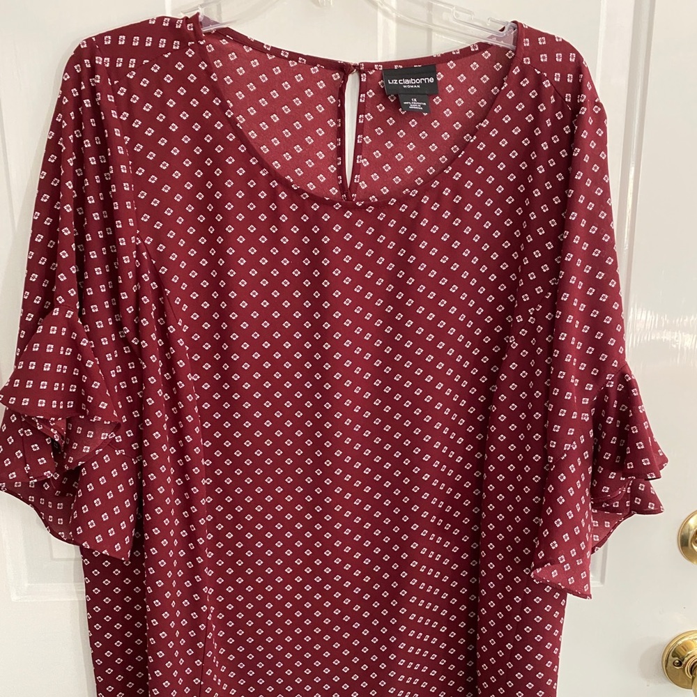 Liz Claiborne shirt 1x